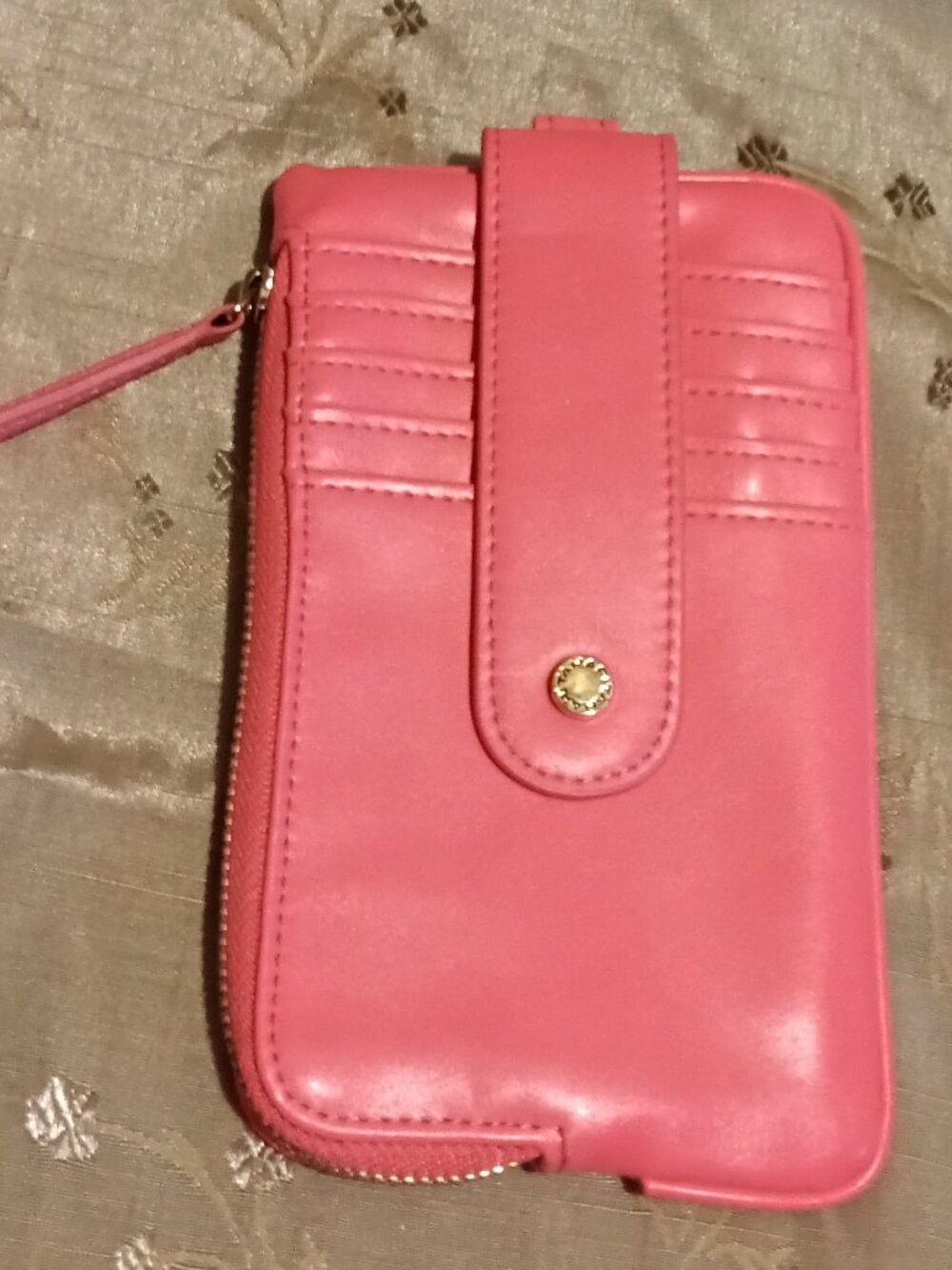 Tahari Pink Soft Wallet